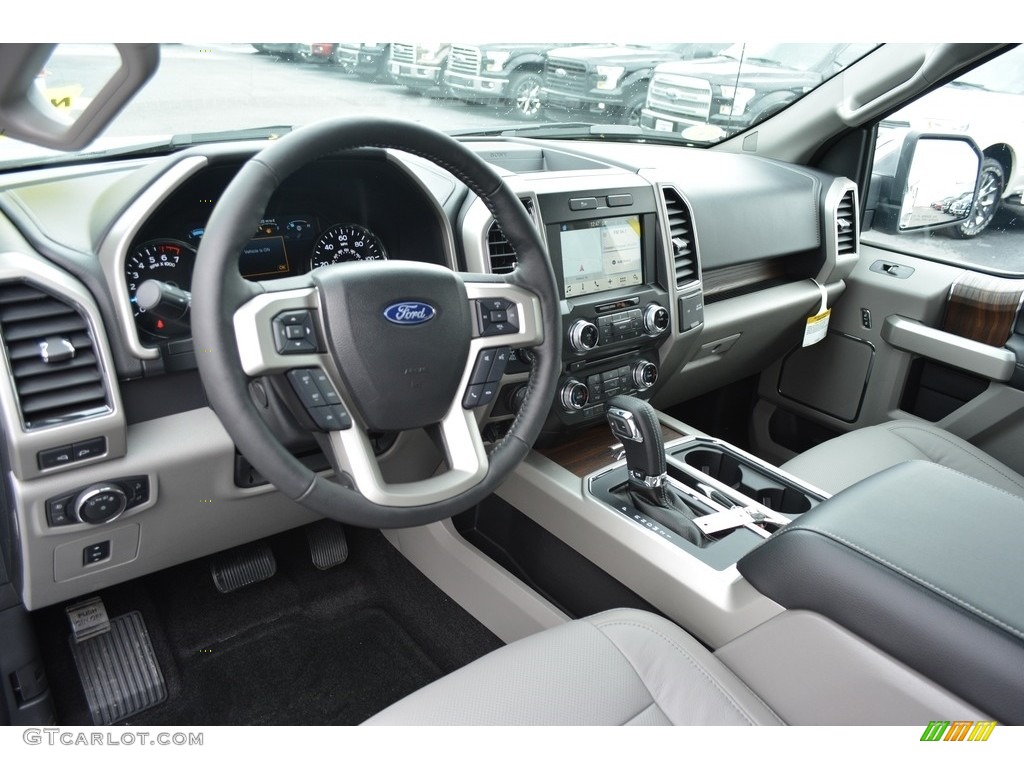 2017 F150 Lariat SuperCrew 4X4 - Ingot Silver / Black photo #9