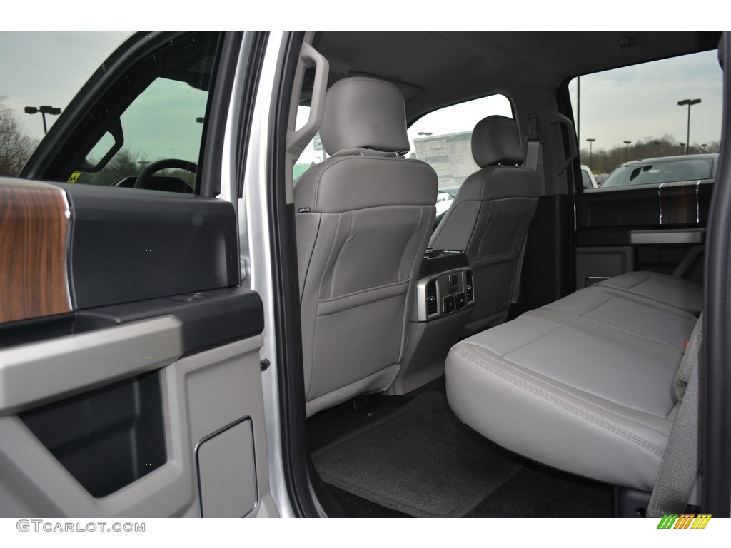 2017 F150 Lariat SuperCrew 4X4 - Ingot Silver / Black photo #10