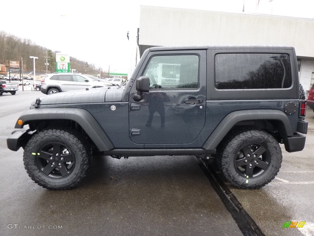 2017 Wrangler Sport 4x4 - Rhino / Black photo #2