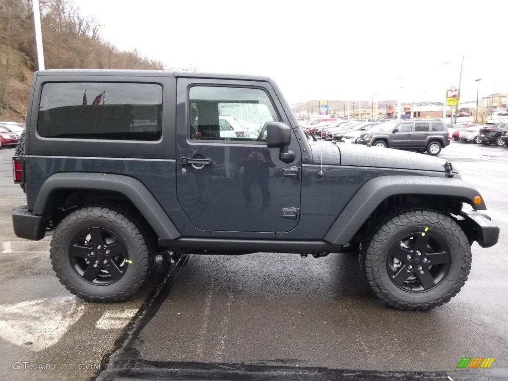 2017 Wrangler Sport 4x4 - Rhino / Black photo #7