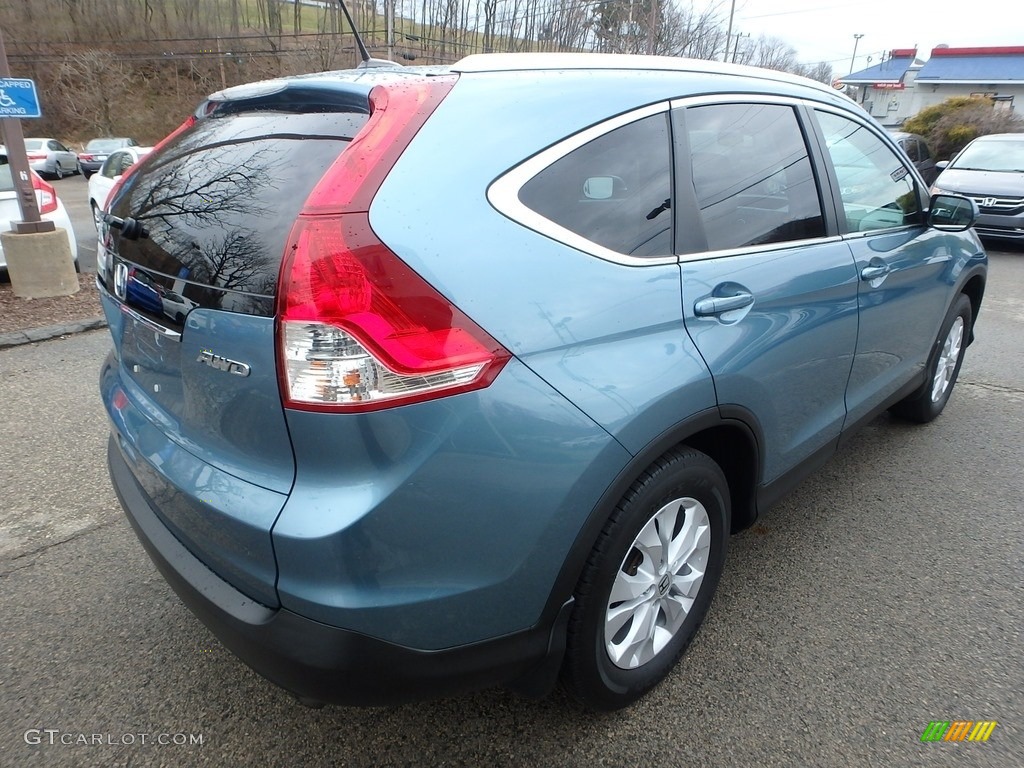 2014 CR-V EX-L AWD - Mountain Air Metallic / Beige photo #5