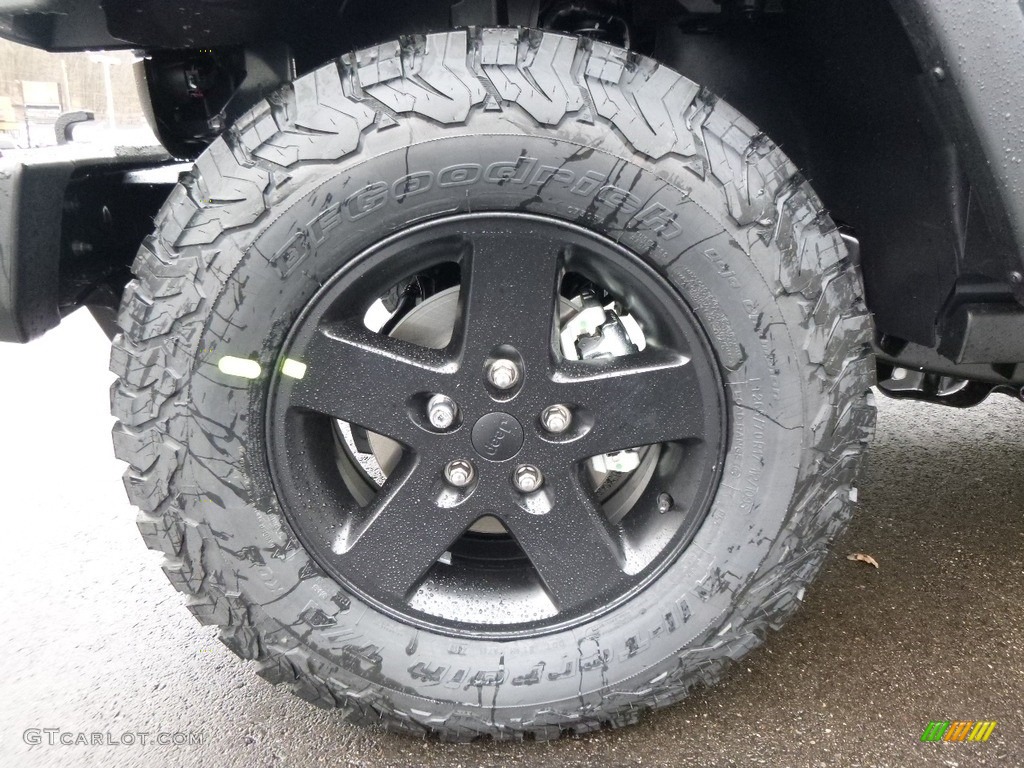 2017 Wrangler Sport 4x4 - Rhino / Black photo #10