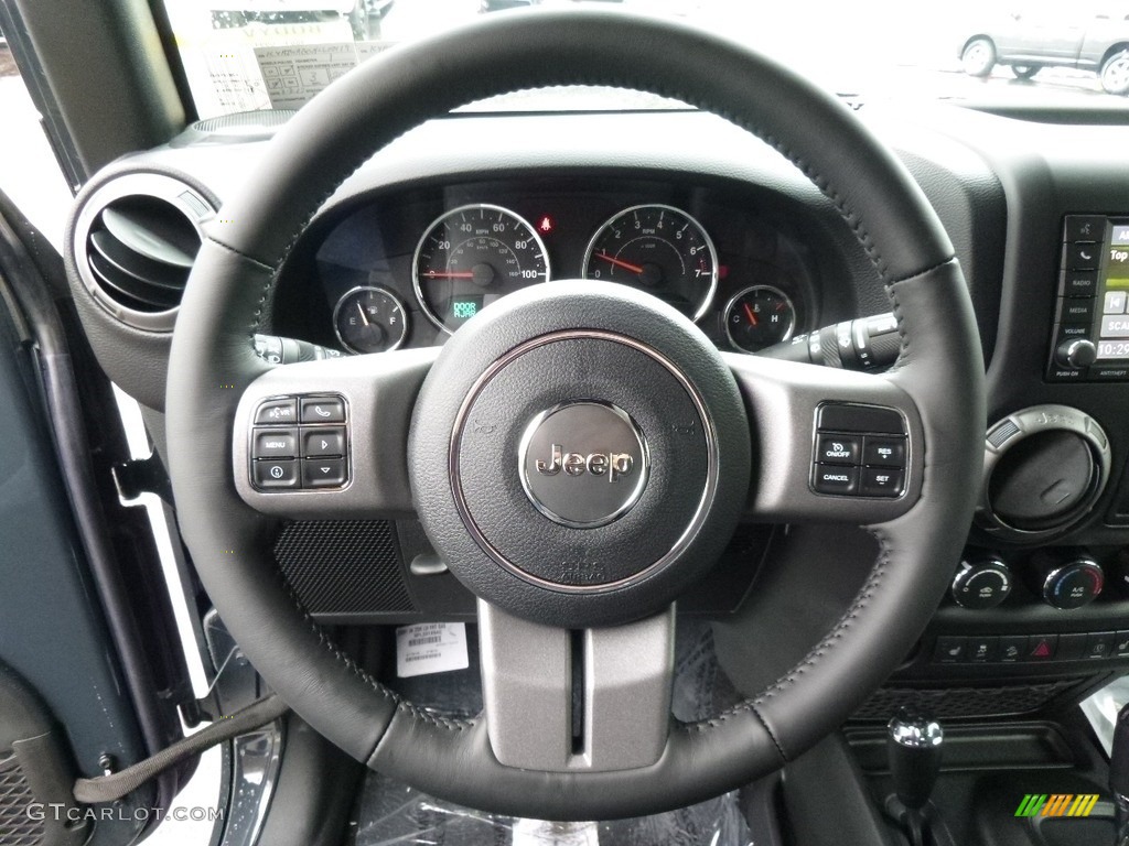 2017 Wrangler Sport 4x4 - Rhino / Black photo #16