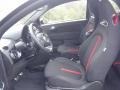 Nero (Black) 2017 Fiat 500 Abarth Interior Color