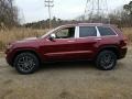 2017 Velvet Red Pearl Jeep Grand Cherokee Limited 4x4  photo #3