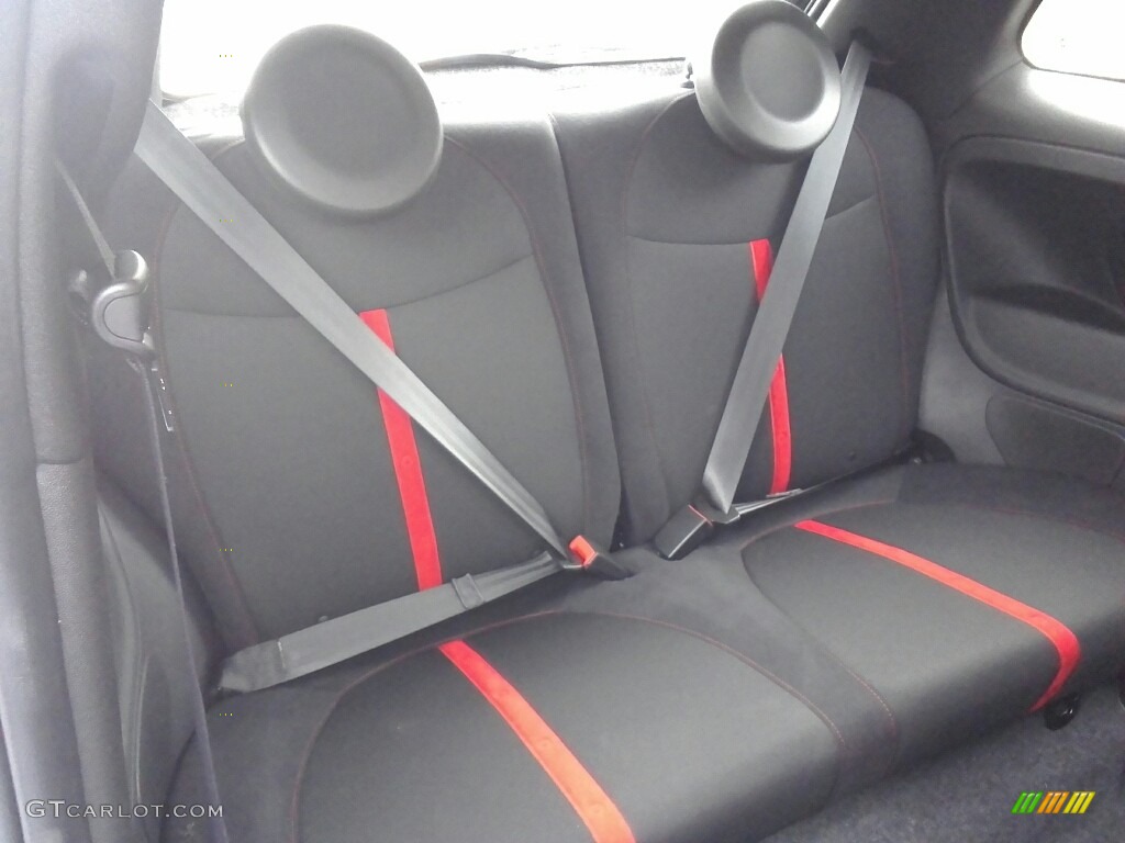 2017 Fiat 500 Abarth Rear Seat Photos