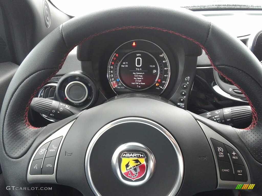 2017 Fiat 500 Abarth Gauges Photo #119100340