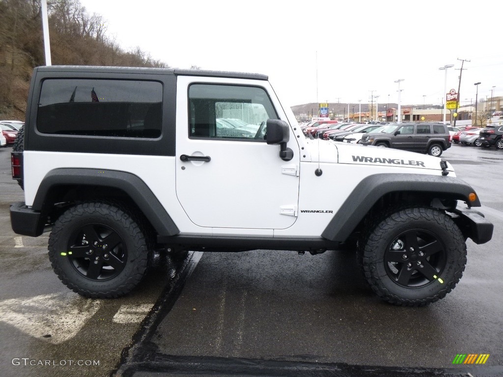 2017 Wrangler Sport 4x4 - Bright White / Black photo #7