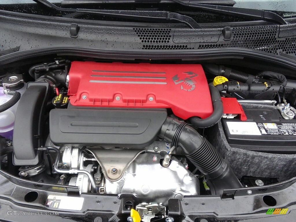 2017 Fiat 500 Abarth 1.4 Liter Turbocharged SOHC 16-Valve MultiAir 4 Cylinder Engine Photo #119100649
