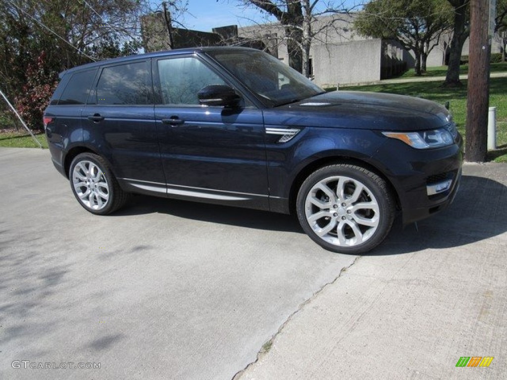 2017 Range Rover Sport HSE - Loire Blue / Ebony/Ivory photo #1