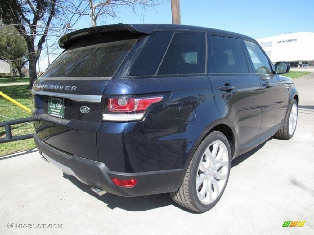 2017 Range Rover Sport HSE - Loire Blue / Ebony/Ivory photo #7