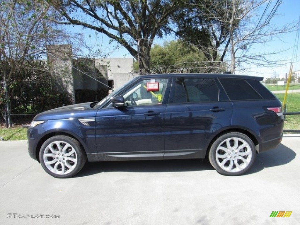 2017 Range Rover Sport HSE - Loire Blue / Ebony/Ivory photo #11