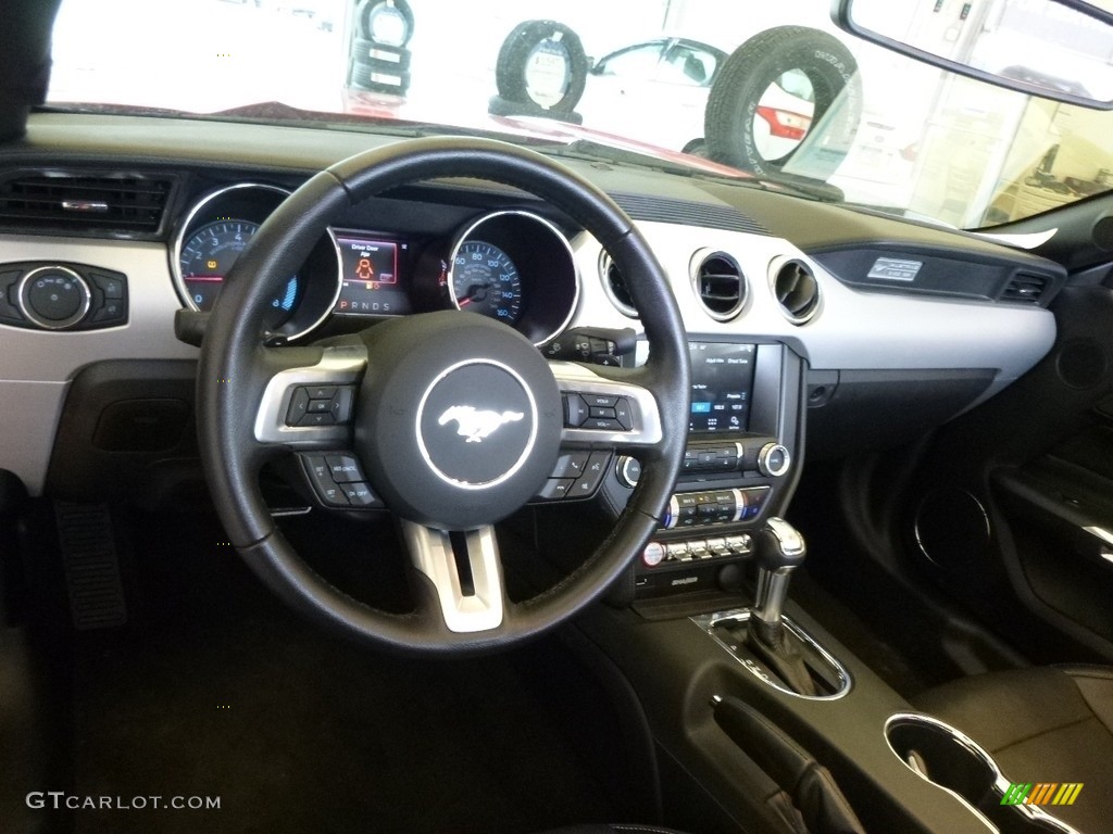 2016 Mustang EcoBoost Premium Convertible - Race Red / Ebony photo #8