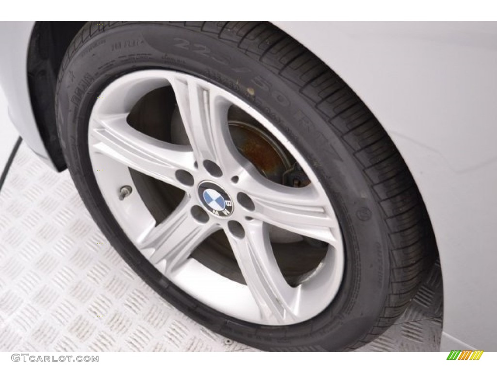 2014 3 Series 328d Sedan - Glacier Silver Metallic / Black photo #9