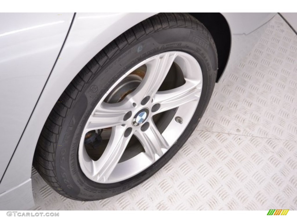 2014 3 Series 328d Sedan - Glacier Silver Metallic / Black photo #10