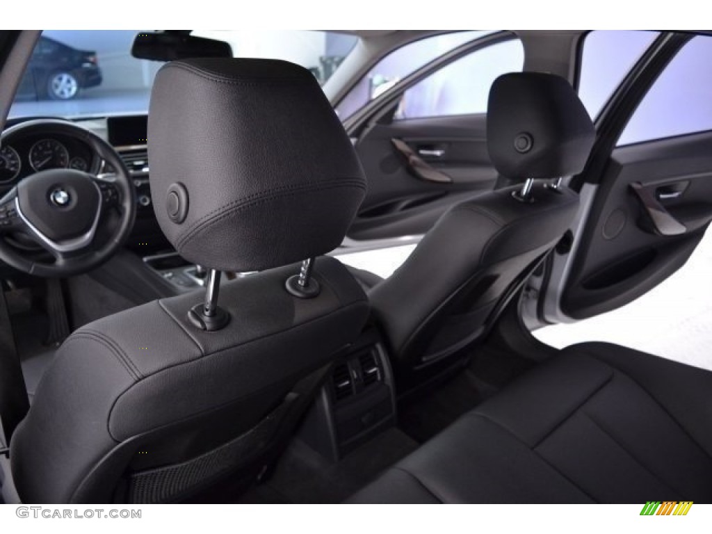 2014 3 Series 328d Sedan - Glacier Silver Metallic / Black photo #14