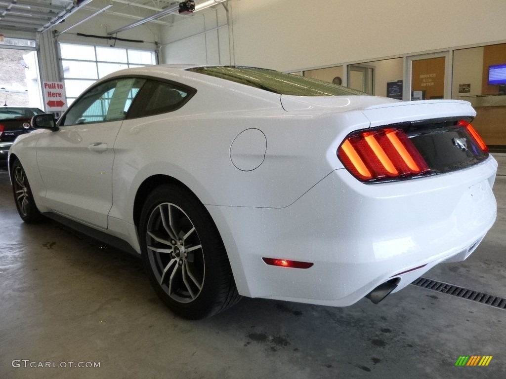 2016 Mustang EcoBoost Coupe - Oxford White / Ebony photo #3