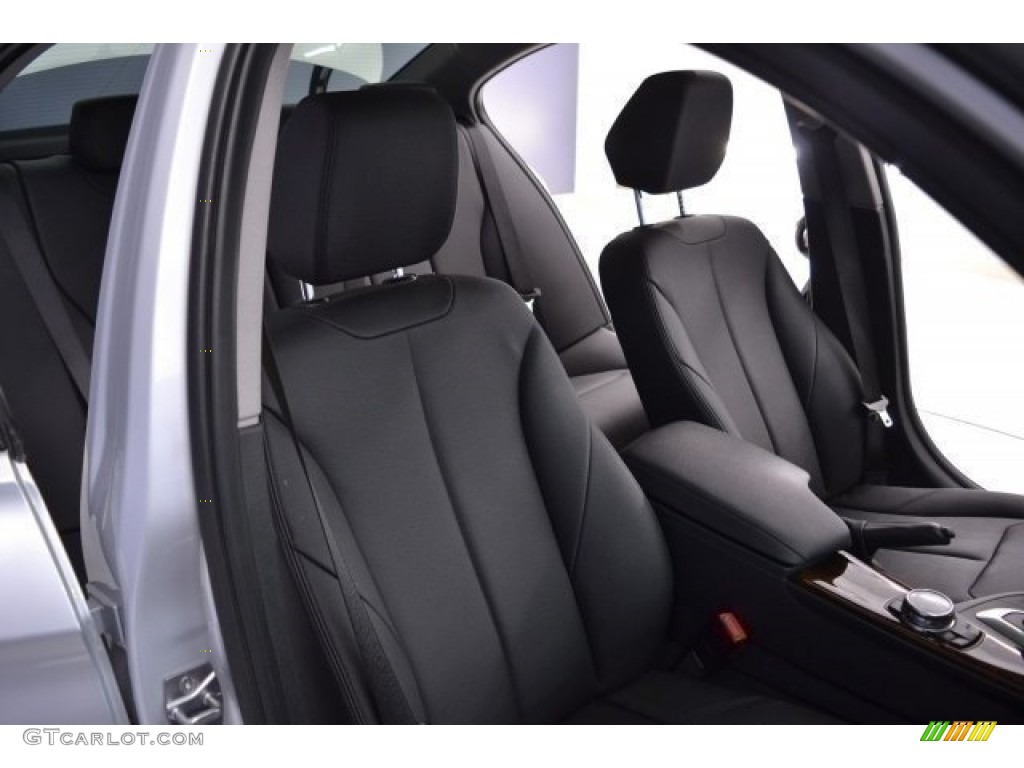 2014 3 Series 328d Sedan - Glacier Silver Metallic / Black photo #17