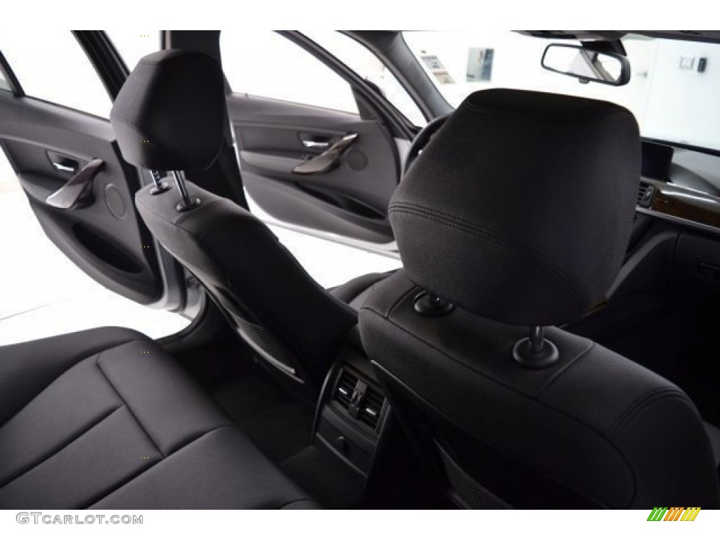 2014 3 Series 328d Sedan - Glacier Silver Metallic / Black photo #19