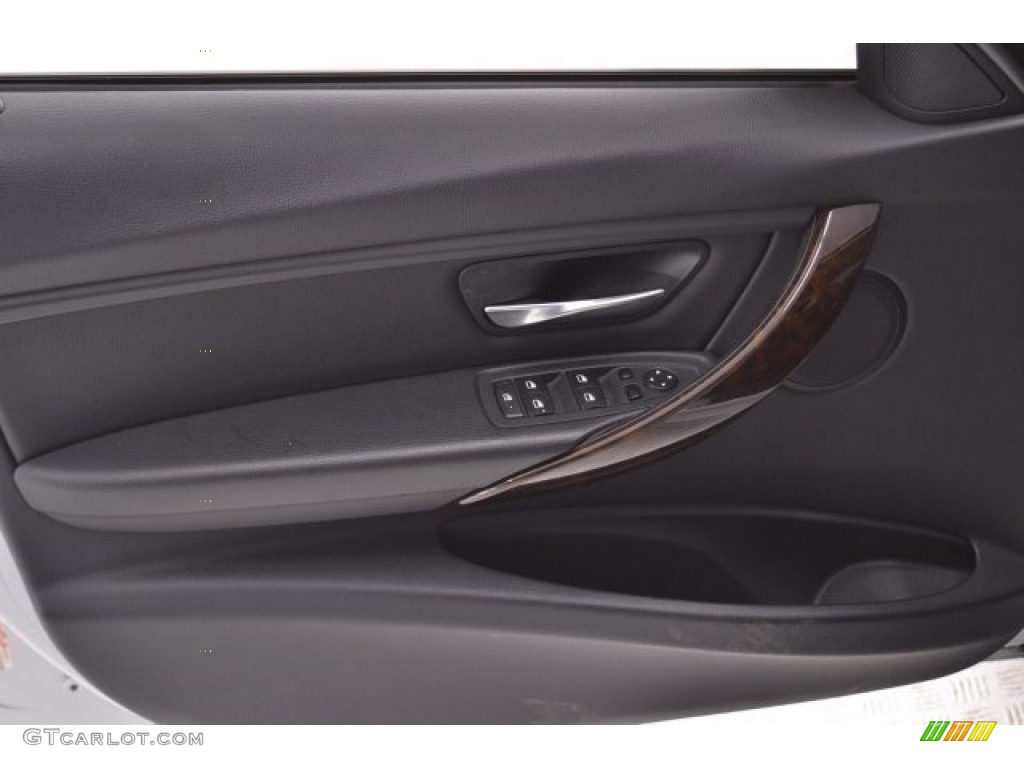 2014 3 Series 328d Sedan - Glacier Silver Metallic / Black photo #21