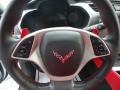 Adrenaline Red 2017 Chevrolet Corvette Stingray Convertible Steering Wheel