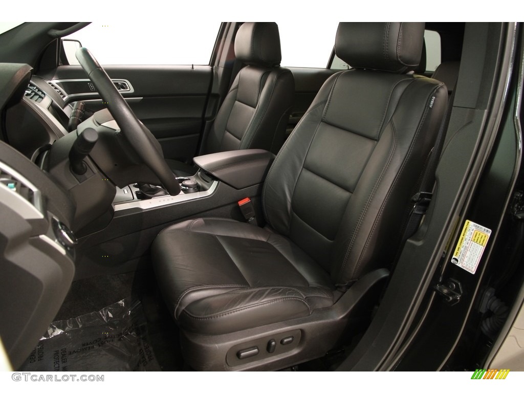 2014 Explorer XLT 4WD - Tuxedo Black / Charcoal Black photo #6