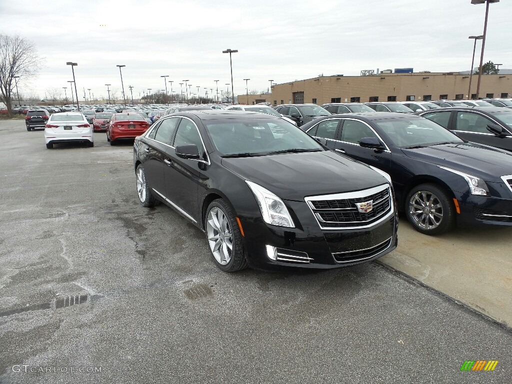 2017 XTS Premium Luxury AWD - Stellar Black Metallic / Jet Black photo #1