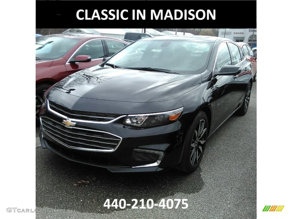 Mosaic Black Metallic Chevrolet Malibu