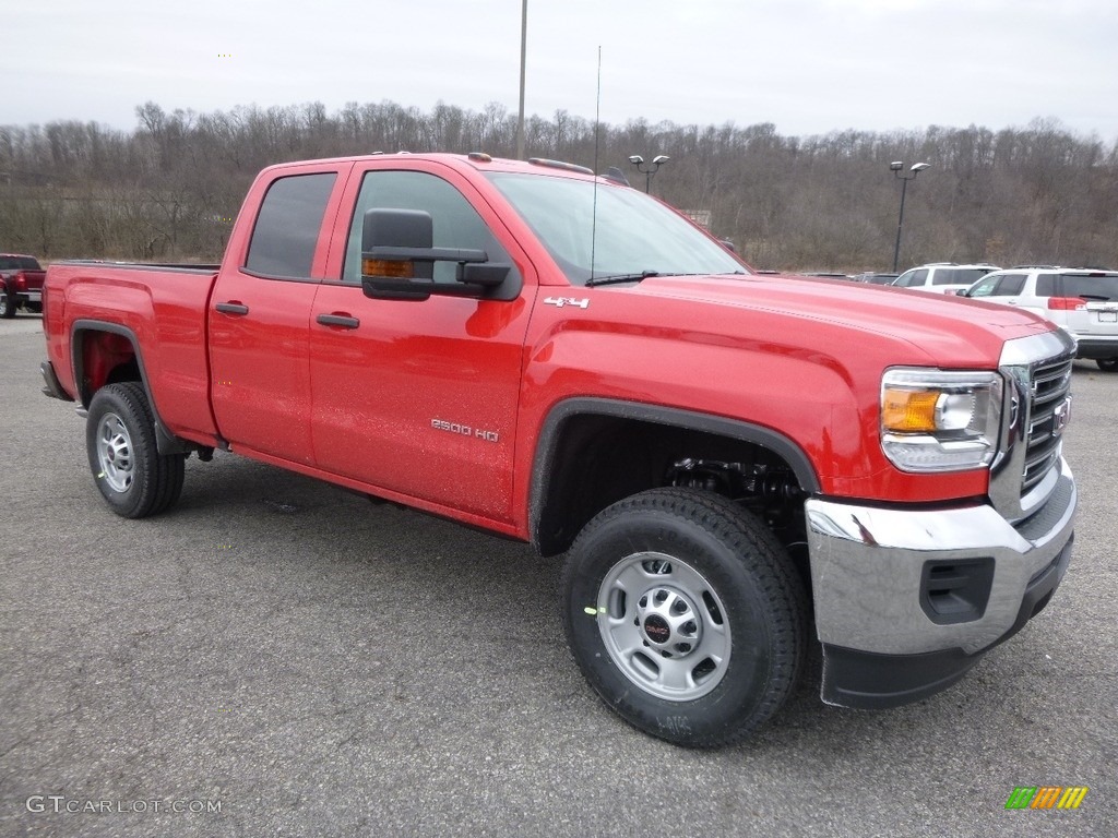 Cardinal Red 2017 GMC Sierra 2500HD Double Cab 4x4 Exterior Photo #119104909