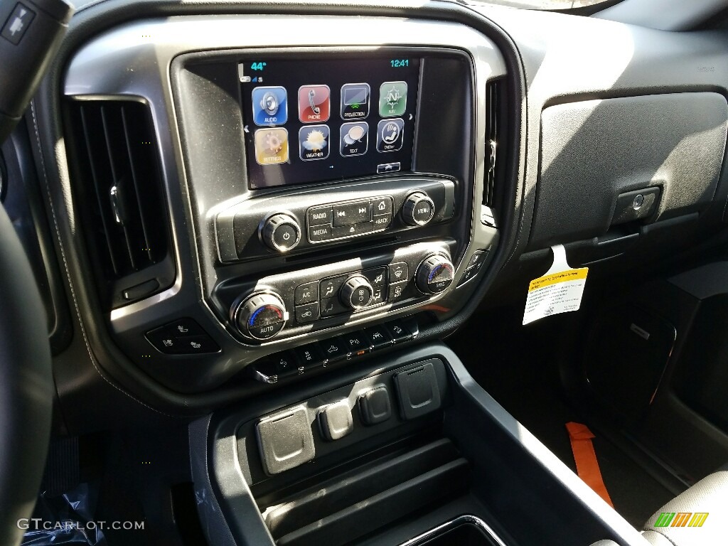 2017 Silverado 1500 LTZ Crew Cab 4x4 - Deep Ocean Blue Metallic / Jet Black photo #10