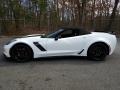 2017 Arctic White Chevrolet Corvette Z06 Convertible  photo #3