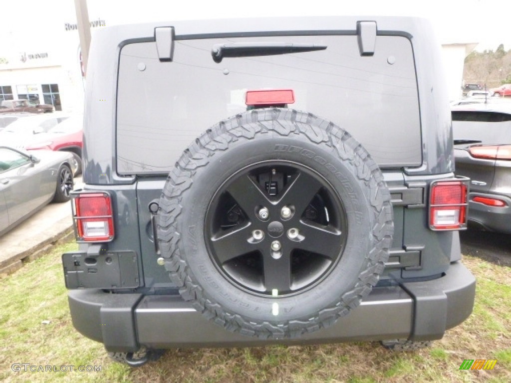 2017 Wrangler Sport 4x4 - Rhino / Black photo #4