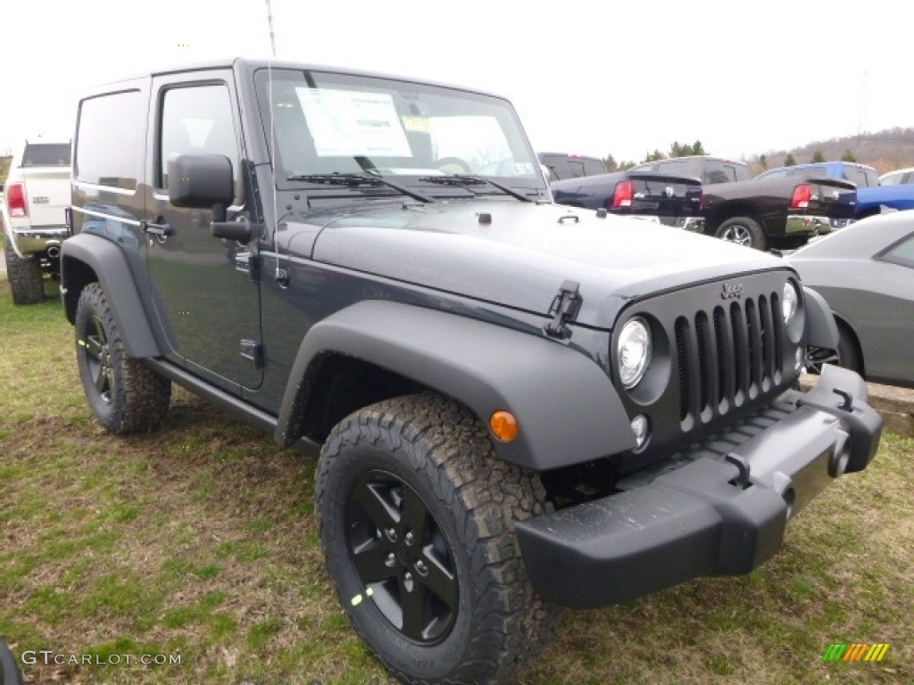 2017 Wrangler Sport 4x4 - Rhino / Black photo #9