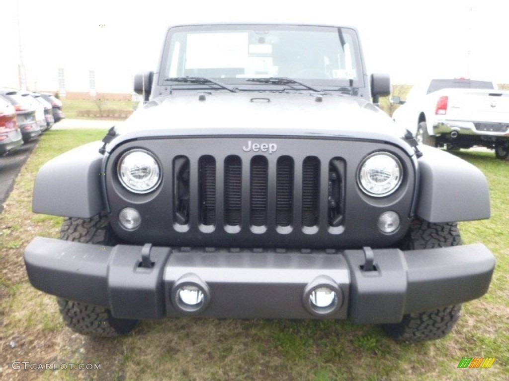 2017 Wrangler Sport 4x4 - Rhino / Black photo #10