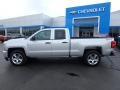 Silver Ice Metallic - Silverado 1500 Custom Double Cab 4x4 Photo No. 3