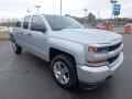 Silver Ice Metallic - Silverado 1500 Custom Double Cab 4x4 Photo No. 10