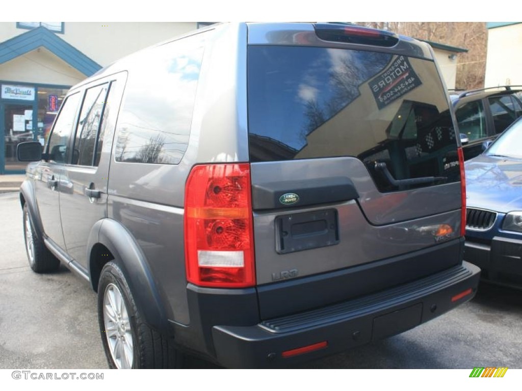 2007 LR3 V8 SE - Stornoway Grey Metallic / Ebony Black photo #16