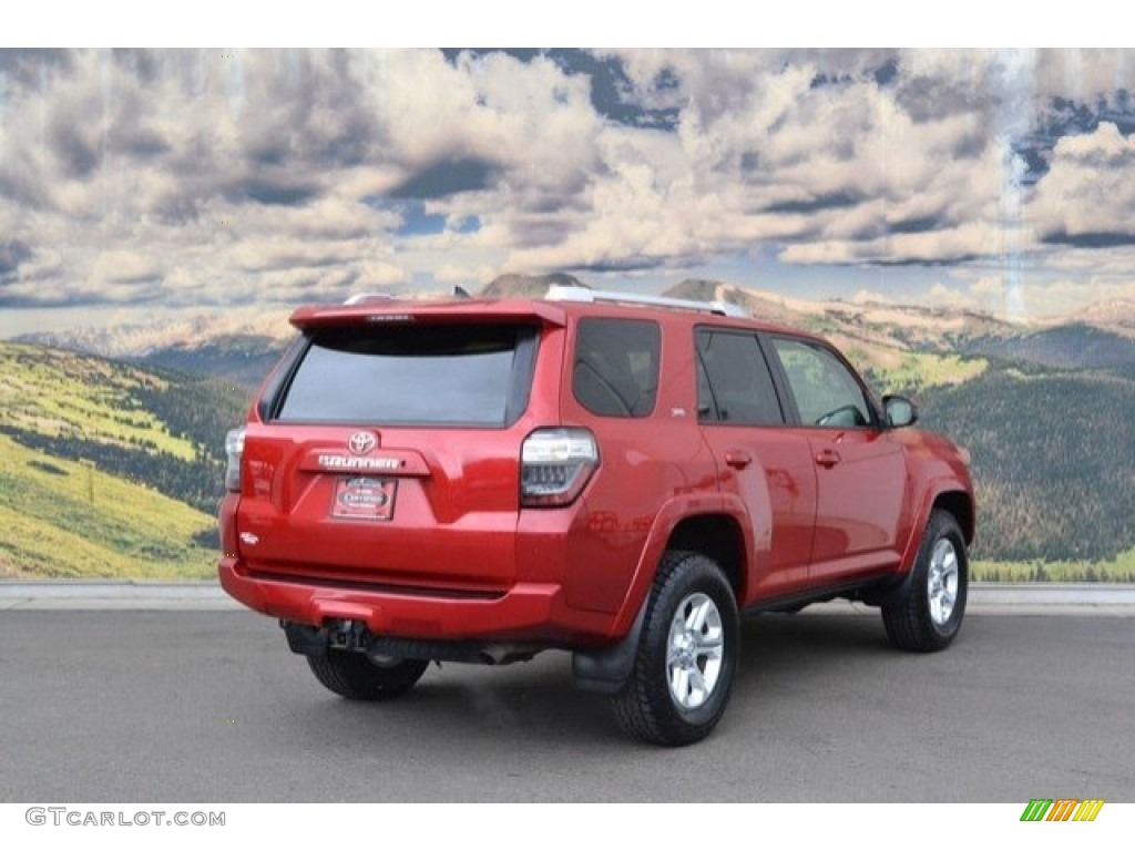 2015 4Runner SR5 4x4 - Barcelona Red Metallic / Black photo #3