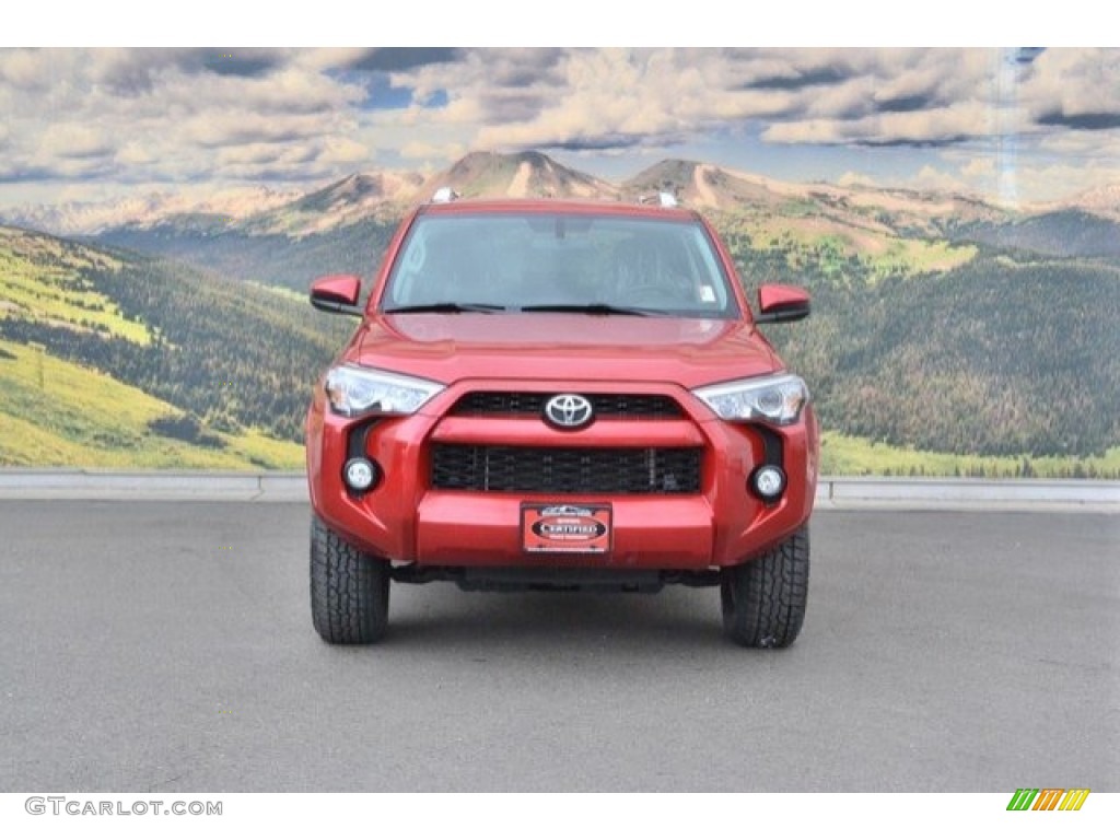 2015 4Runner SR5 4x4 - Barcelona Red Metallic / Black photo #4