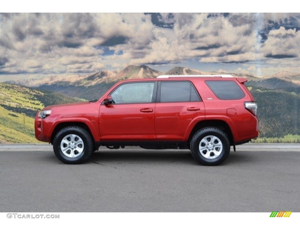2015 4Runner SR5 4x4 - Barcelona Red Metallic / Black photo #6