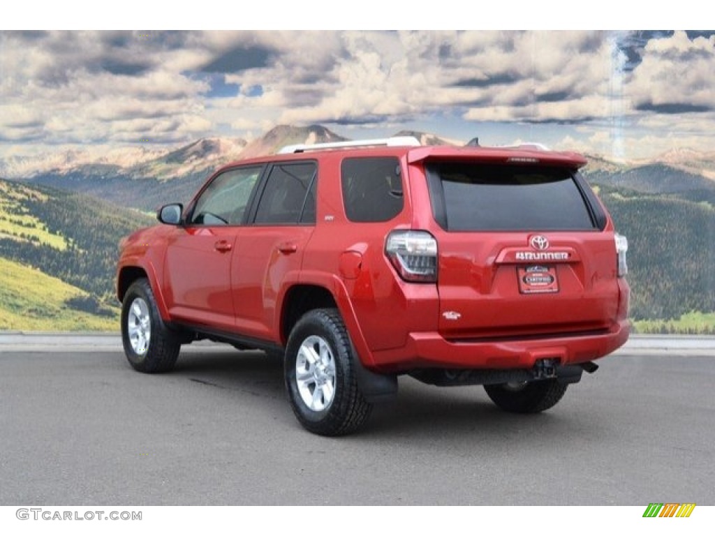2015 4Runner SR5 4x4 - Barcelona Red Metallic / Black photo #7