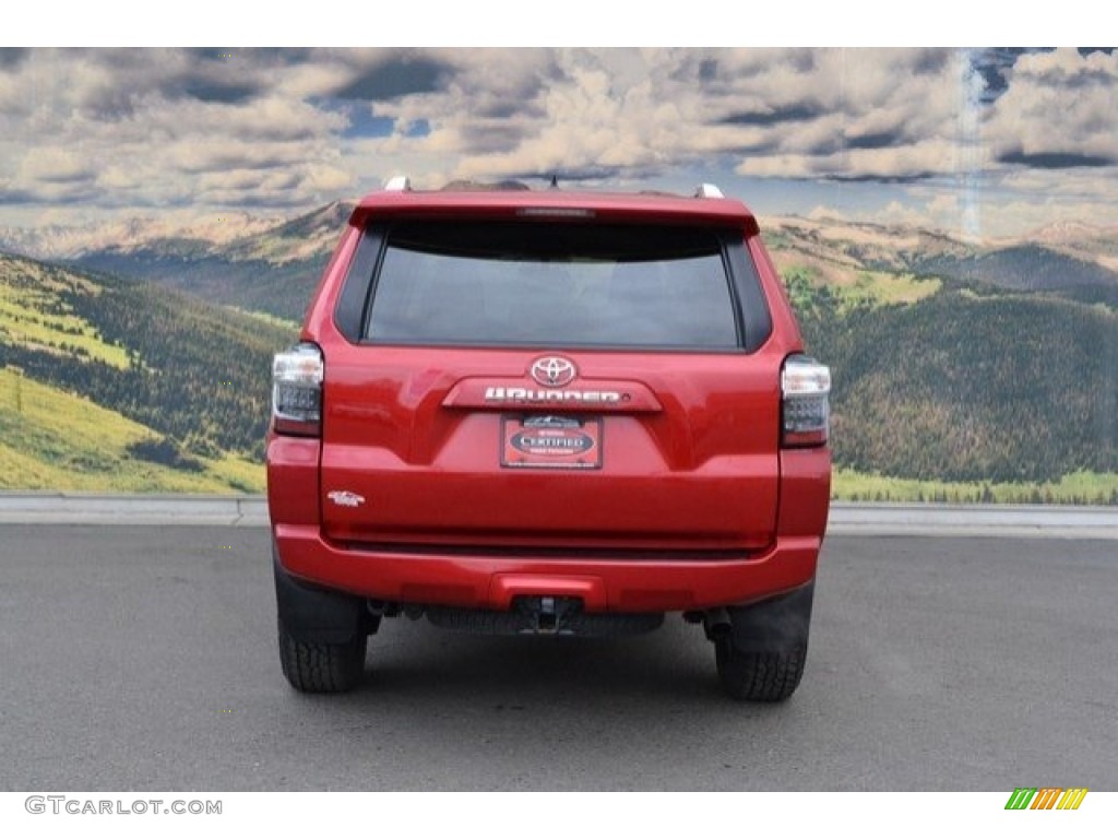 2015 4Runner SR5 4x4 - Barcelona Red Metallic / Black photo #8