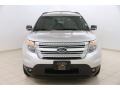 2013 Ingot Silver Metallic Ford Explorer XLT  photo #2