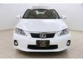 2013 Starfire White Pearl Lexus CT 200h Hybrid  photo #2