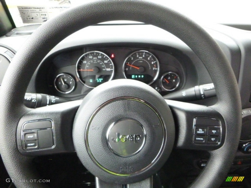 2017 Wrangler Sport 4x4 - Black / Black photo #14