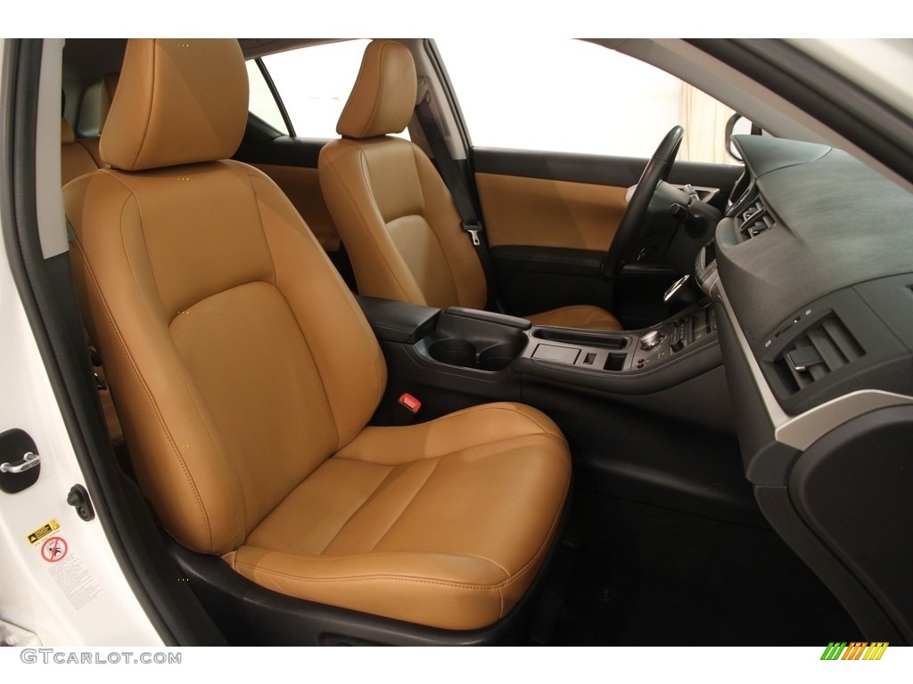 2013 CT 200h Hybrid - Starfire White Pearl / Caramel photo #12