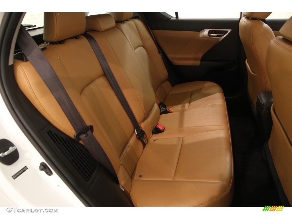 2013 CT 200h Hybrid - Starfire White Pearl / Caramel photo #13