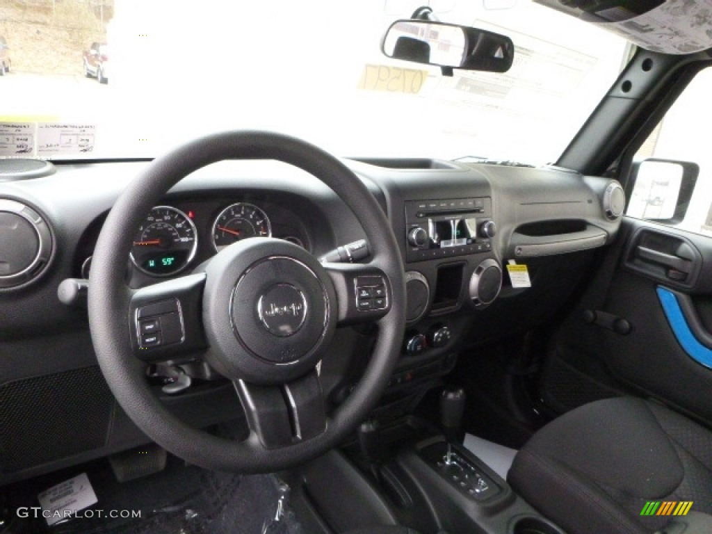 2017 Wrangler Sport 4x4 - Black / Black photo #19