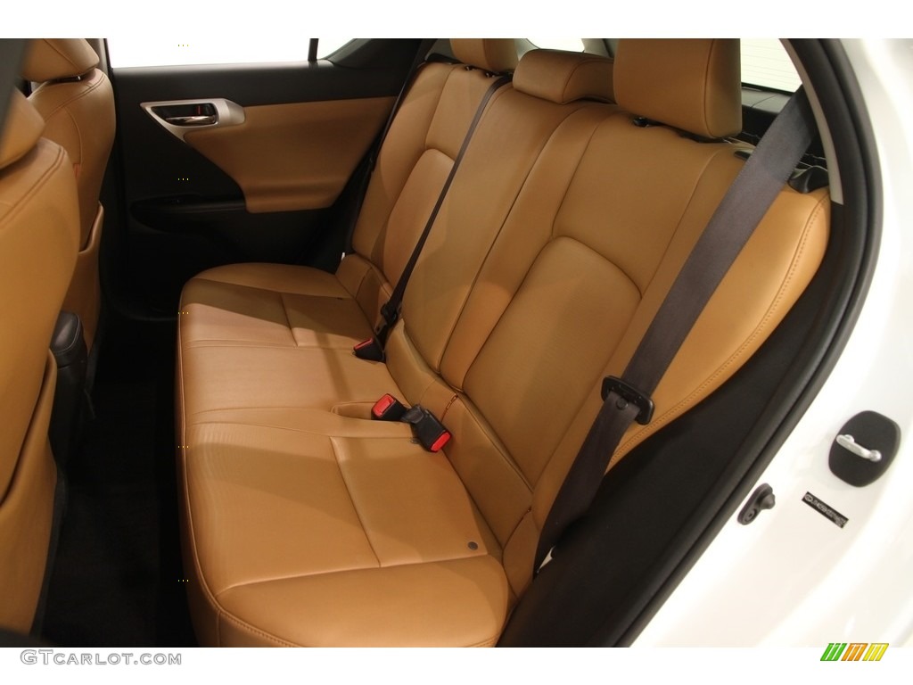 2013 CT 200h Hybrid - Starfire White Pearl / Caramel photo #14