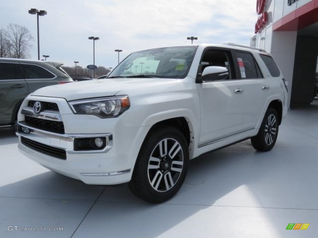 Blizzard Pearl White 2017 Toyota 4Runner Limited Exterior Photo #119114939